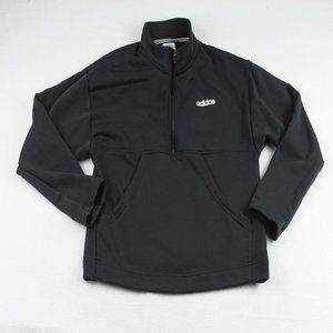 Adidas Women's Small Black Zip-up Track Sweater